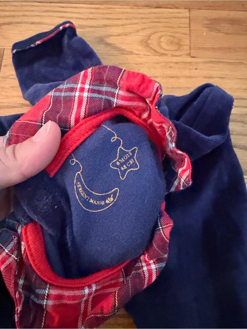 Sergent Major baby outfit